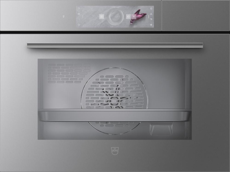 Встраиваемый паровой шкаф V-ZUG Steamer V4000 45 S4T-23026 (платиновый зеркальный)