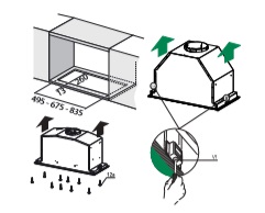Вытяжка Bertazzoni KIN52MOD1XC