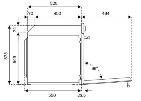 Духовой шкаф Bertazzoni F6011MODPTZ