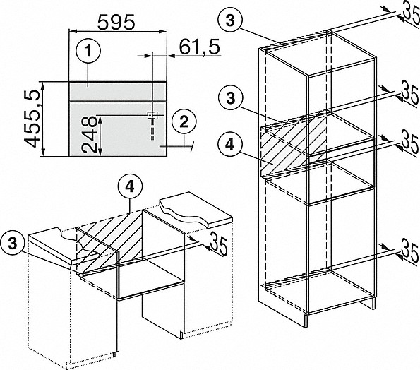 Комби-пароварка Miele DGC 7840 OBSW
