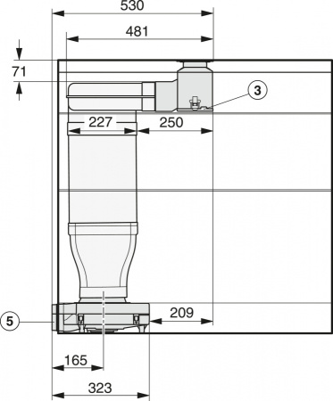 Встраиваемая вытяжка Miele CSDA7001 FL