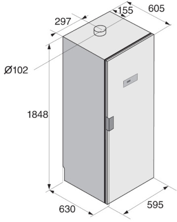 Сушильный шкаф Asko DC7784V.W