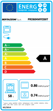 Варочный центр Bertazzoni PRO60 4 MFE S BIT