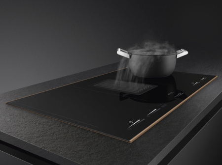 Варочная панель с вытяжкой Smeg HOBD682R1