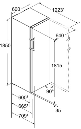 Морозильная камера Liebherr SGNbs 4385 Premium NoFrost