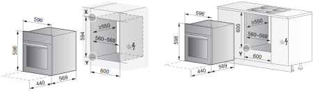 Духовой шкаф V-ZUG Combair SE 60 BCSEZ60