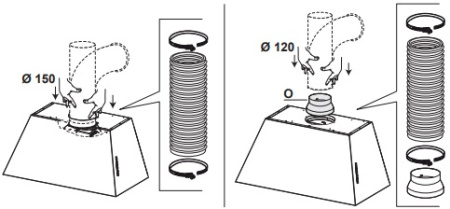 Вытяжка настенная Bertazzoni KR70HER1NDA
