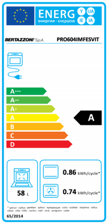 Варочный центр Bertazzoni PRO60 4 IMFE S XT