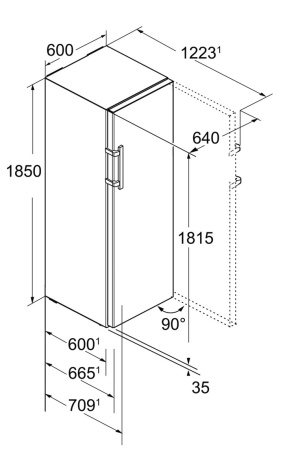 Холодильник Liebherr KBies 4370