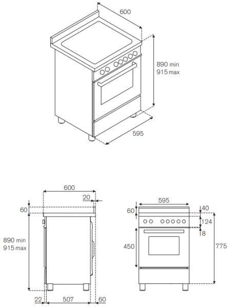 Варочный центр Bertazzoni PRO60 4 MFE S XE