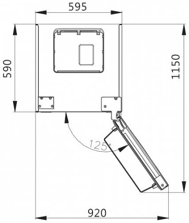 Холодильник Korting KNFC 62029 X