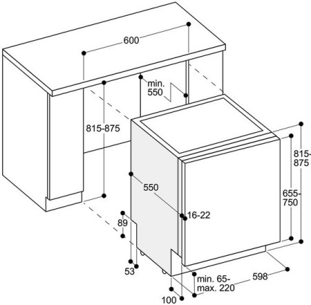 Посудомоечная машина Gaggenau DF 480-160