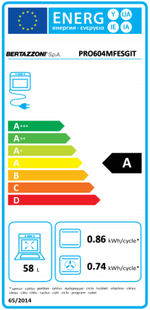 Варочный центр Bertazzoni PRO60 4 MFE S GiT
