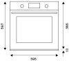Духовой шкаф с функцией пара Bertazzoni F6011HERVPTAX