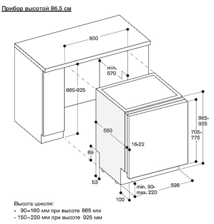 Посудомоечная машина Gaggenau DF461161