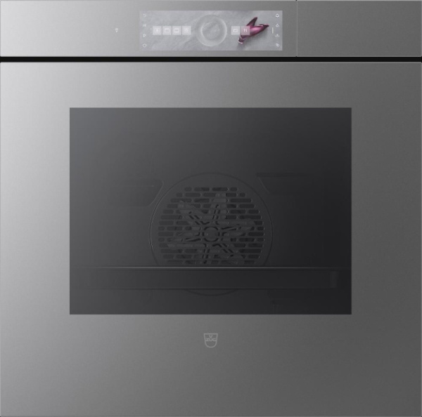 Встраиваемый паровой шкаф V-ZUG CombairSteamer V6000 60 CS6T-23049 (платиновое стекло)