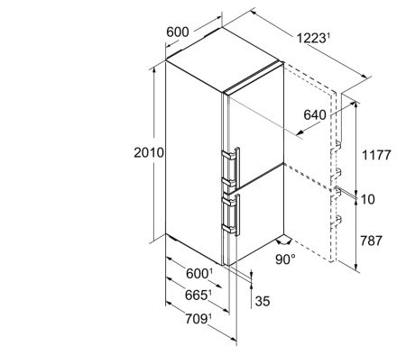 Холодильник Liebherr CBNbs 4878