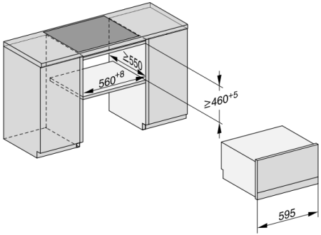 Пароварка с СВЧ Miele DGM7840 OBSW