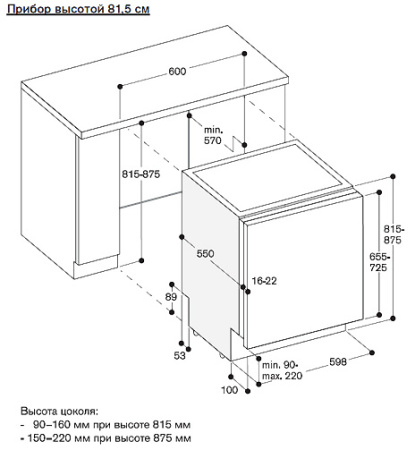 Посудомоечная машина Gaggenau DF460161