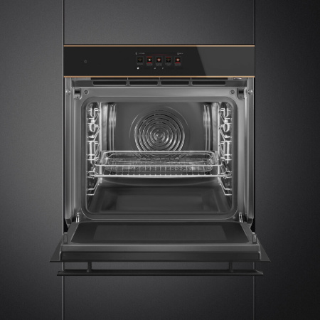 Духовой шкаф с паром Smeg SO6606APNR