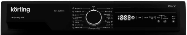 Узкая стиральная машина с паром Korting KWM 42LS1267 N