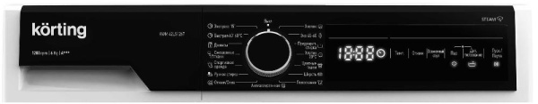 Узкая стиральная машина с паром Korting KWM 42LS1267