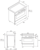 Варочный центр Bertazzoni PRO90 6 MFE S XE