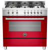 Варочный центр Bertazzoni PRO906HYBSROT
